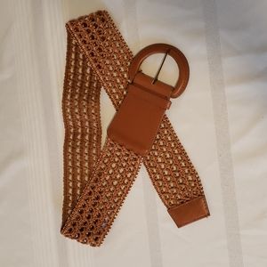 Cest Chick Brown Belt Sz S/M